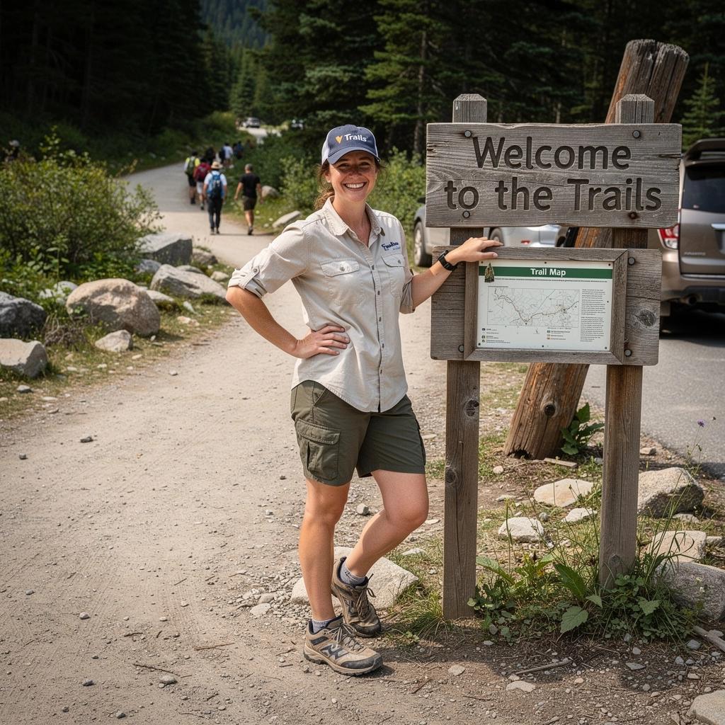 Турист, изучающий карту маршрута на фоне величественных альпийских гор.