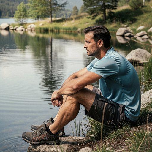 Панорамный вид на долину с зелеными лесами и горными озерами.